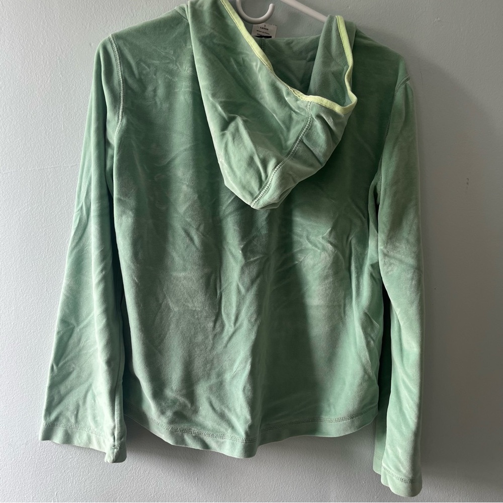 PATAGONIA vintage Velour green pullover women's size large - Picture 11 of 12